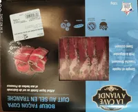 Boeuf façon Copa cuit au sel en tranche