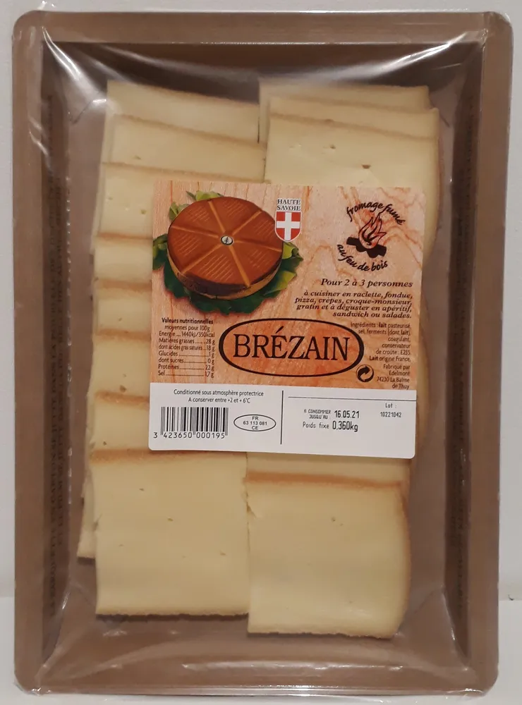 Fromage fumé au feu de bois (28 % MG)