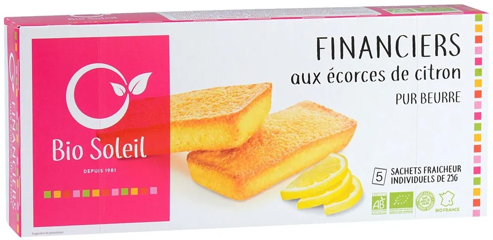 Financiers aux Écorces de Citron
