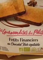 Petits financiers au chocolat noir équitable