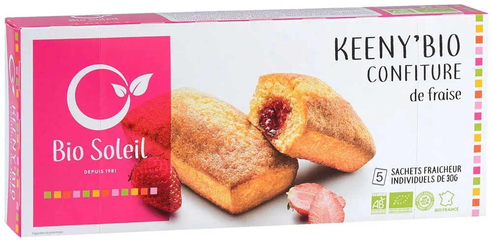 Keeny' bio confiture de fraise