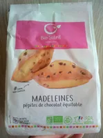 Madeleines pépites de chocolat équitable