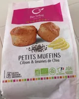 Petits muffins citron et graines de chia