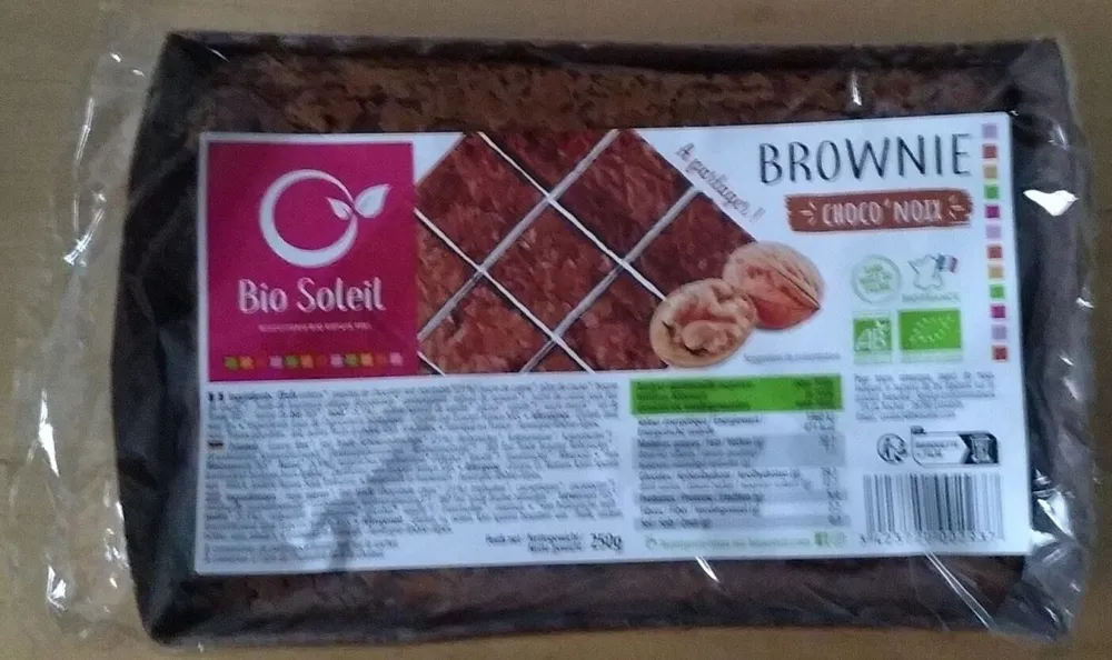 Brownie choco noix