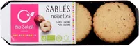Sablés noisettes sans levure pur beurre