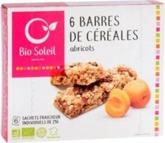 Barres de Céréales Abricots