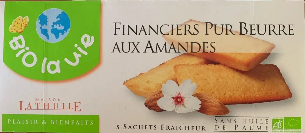 Financiers Pur Beurre aux Amandes