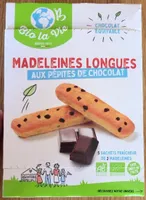 Madeleines longues aux pépites de chocolat