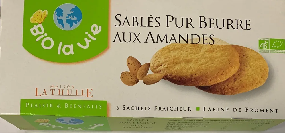 Sablés Pur Beurre aux amandes