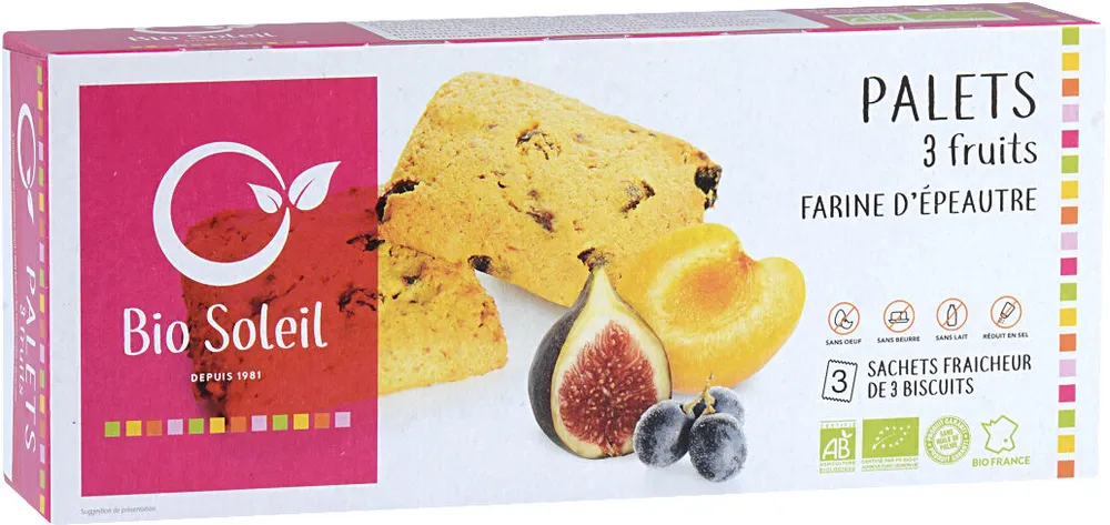 Palets 3 Fruits