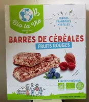 Barres Bio Fruits Rouges