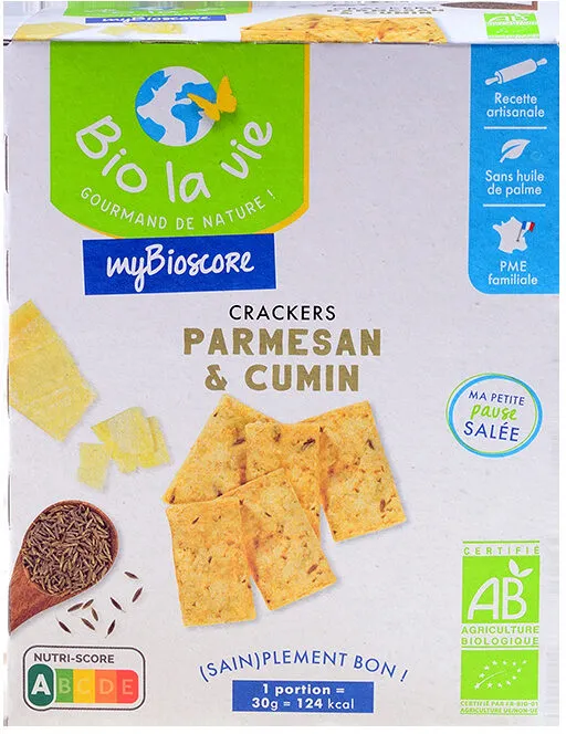 Crackers Parmesan & Cumin