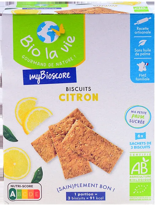 Biscuits Citron