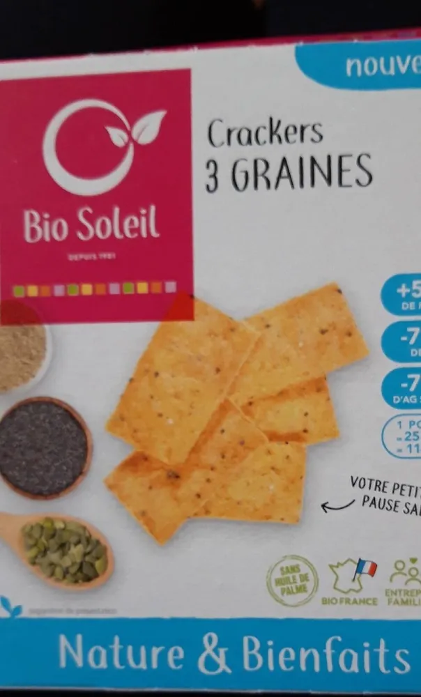 Crackers 3 Graines