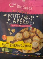 Petits sablés apéro - comté & graines de pavot