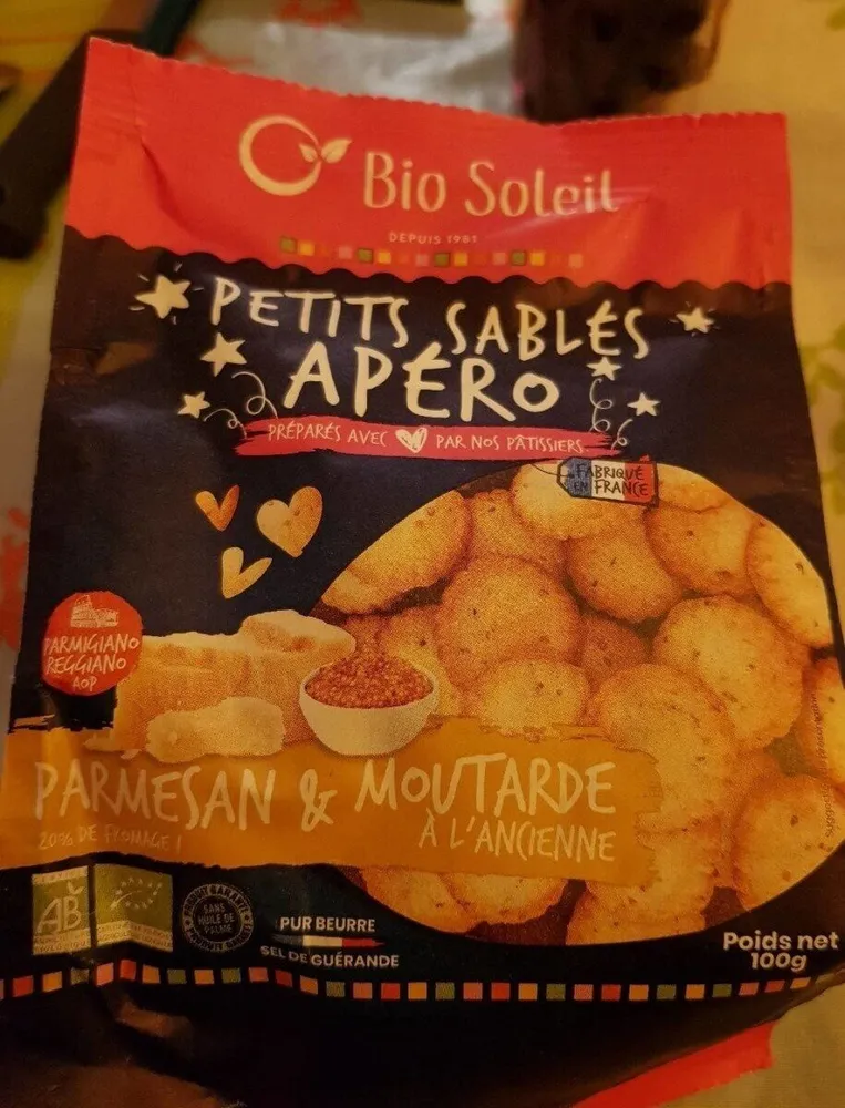 Petits sablés apéro