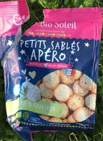 Petit sablé apéro chèvre & romarin