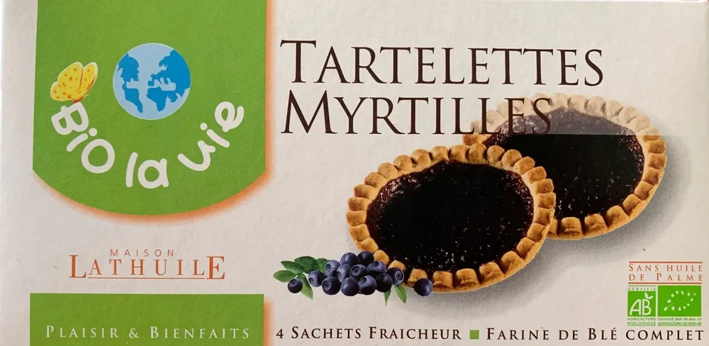 Tartelettes Aux Myrtilles Bio