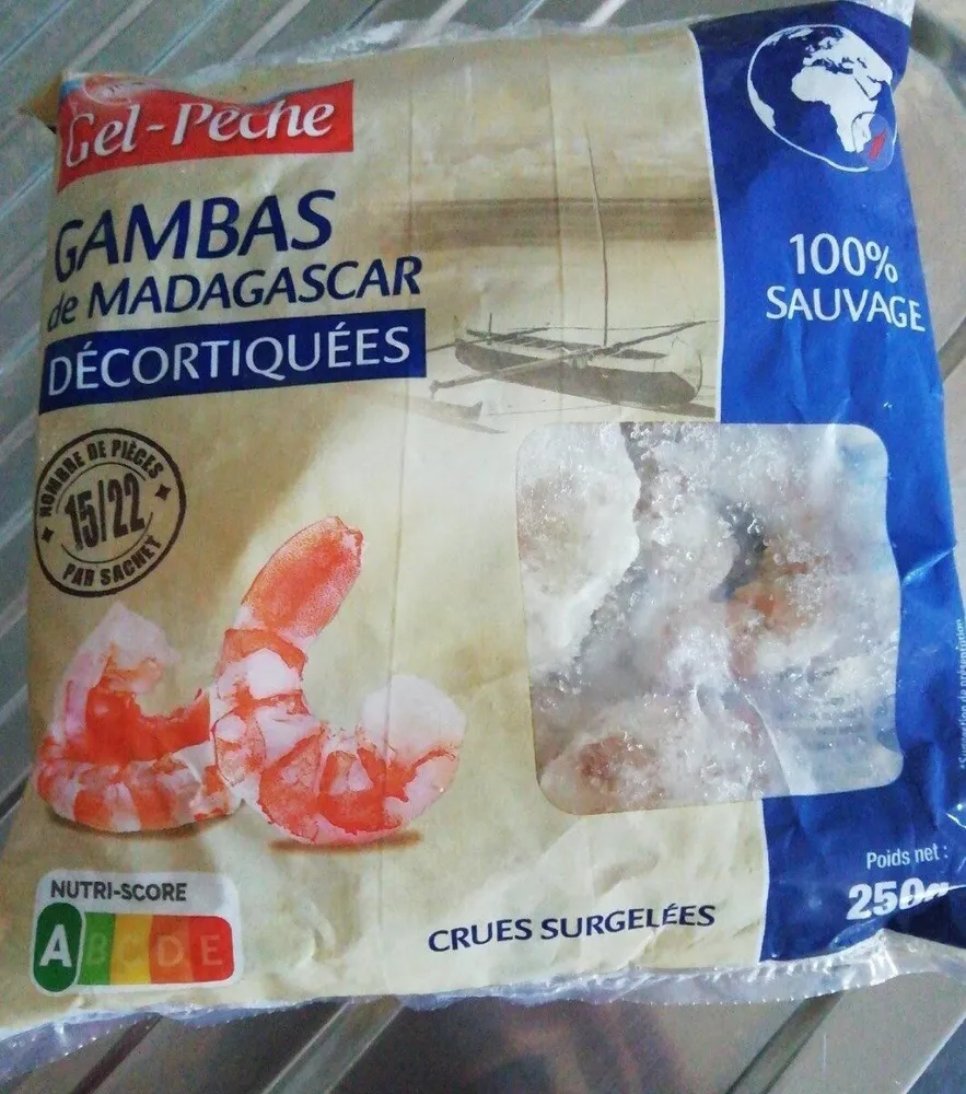 Gambas de Madagascar