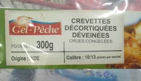 Crevettes décortiquées déveinées