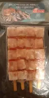 Brochettes de Merlu cru congelé