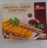 Crevettes pannées surgelées