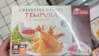 Crevettes panées tempura