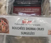 Bouchées shumai crues