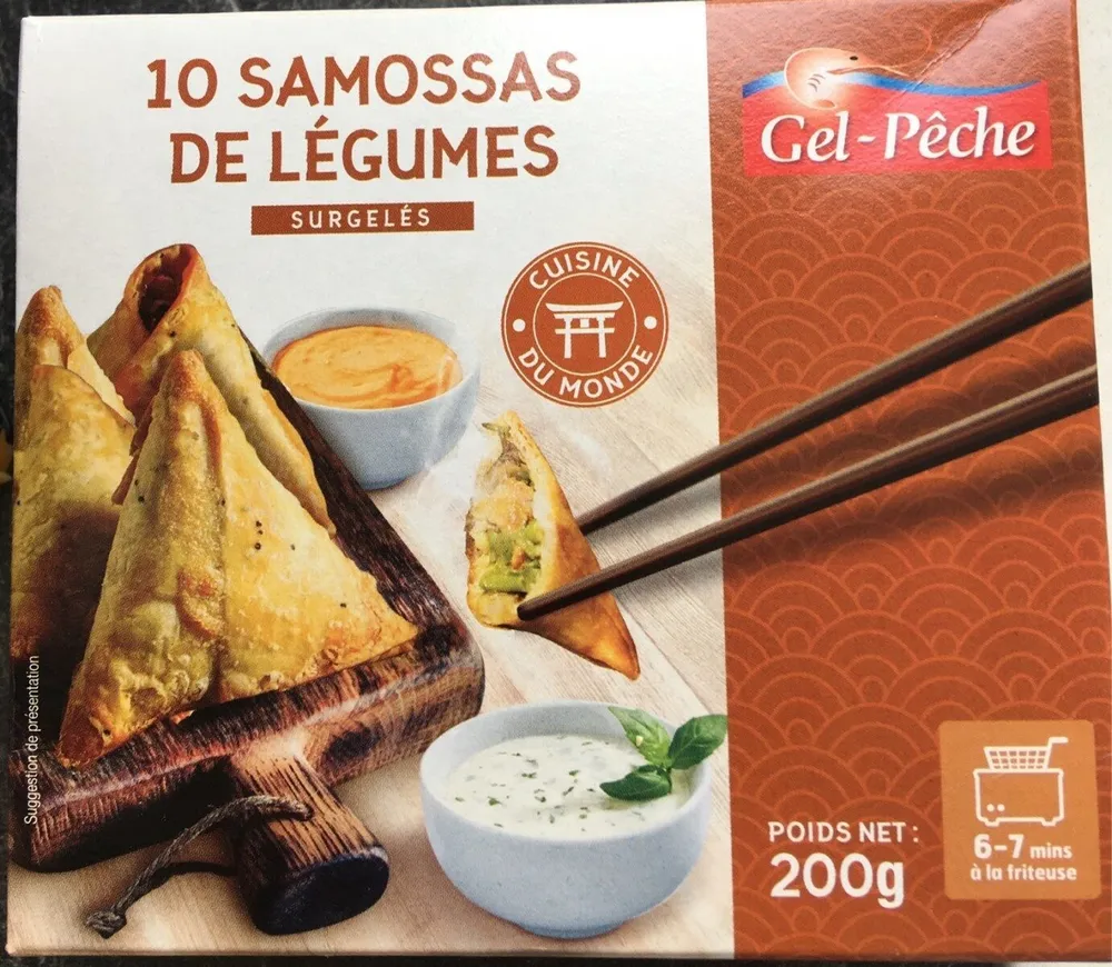 Samossas de legumes