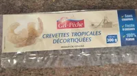 Crevettes tropicales décortiquées