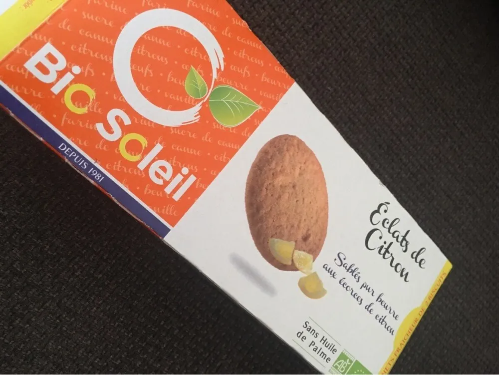 Sablé pur beurre aux écorces de citron