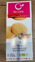 Eclats de châtaignes sablés pur beurre aux châtaignes