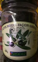 Olives noires façon Grèce