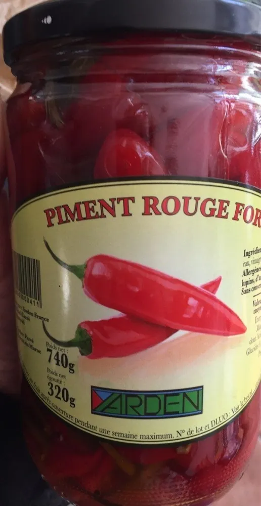 Piment rouge fort