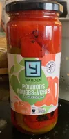 POIVRONS ROUGES & VERTS GRILLES ENTIERS