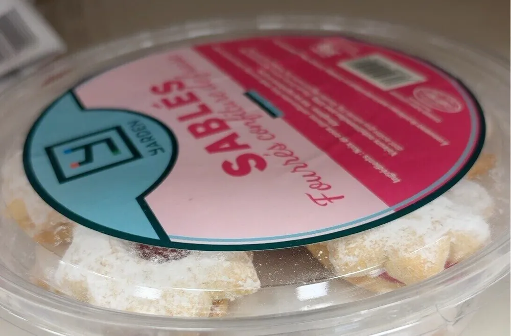 Sablés fourrés confiture de fraise