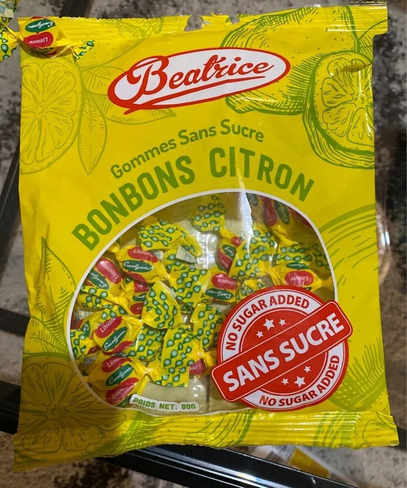 Bonbons citron