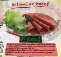 Salami de boeuf