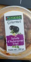 Salades d'aubergines frites