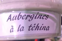 Aubergines a la tehina
