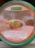 Salade de poivrons et tomates