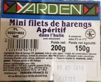 Mini Filets De Harengs