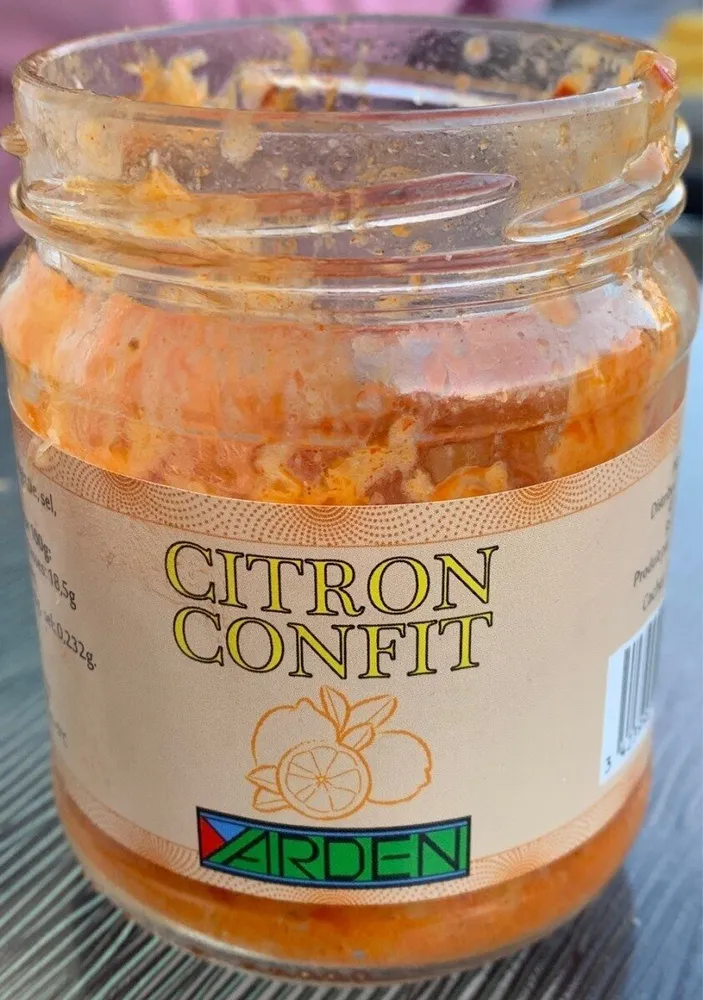 Citron confit