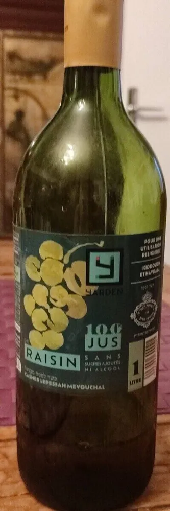 100% jus de raisin