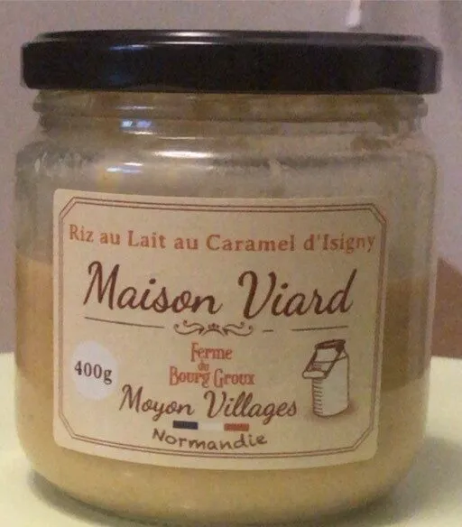 Riz au lait au caramel d’Isigny