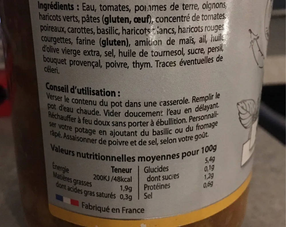 Soupe au pistou