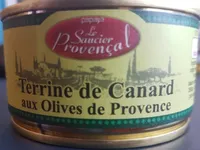 Terrine de canard aux olives de Provence