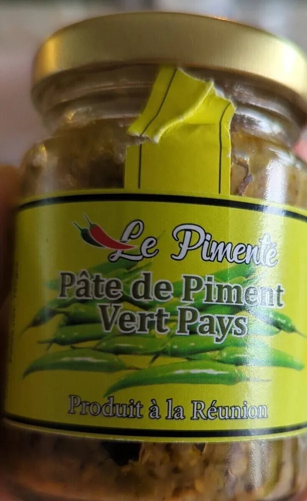 Pâte de Piment Vert Pays