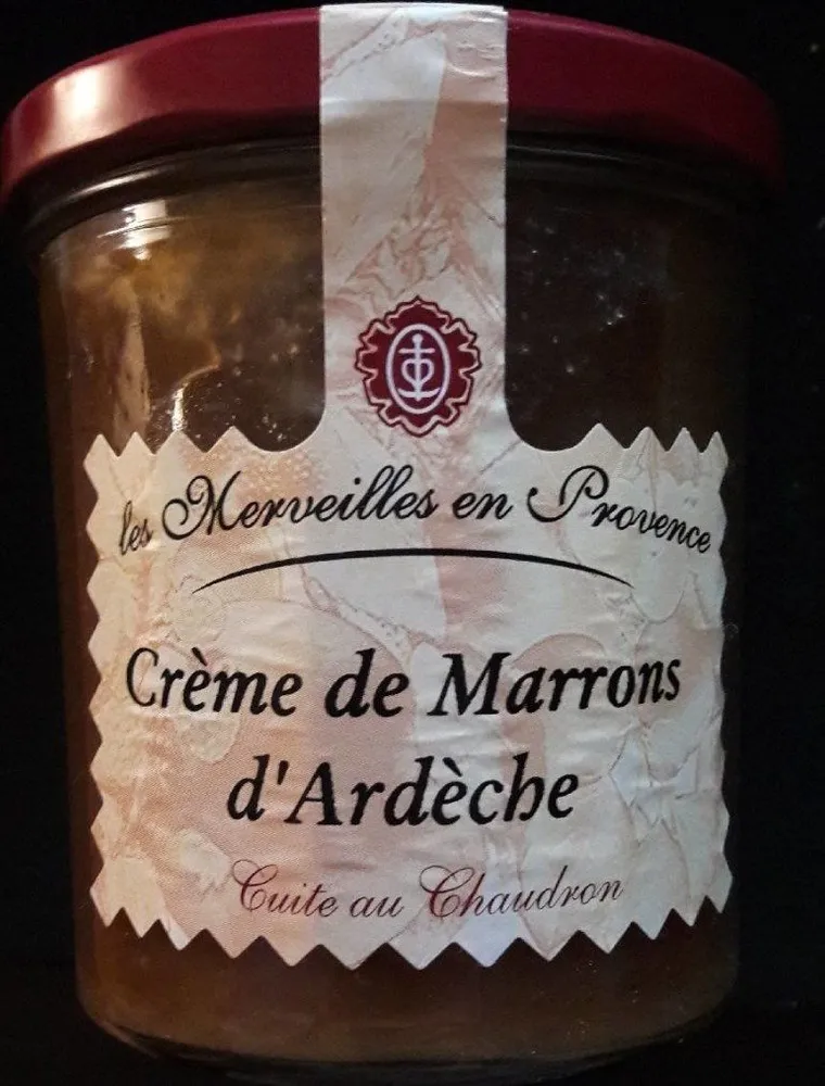 Crème de marrons d'Ardèche