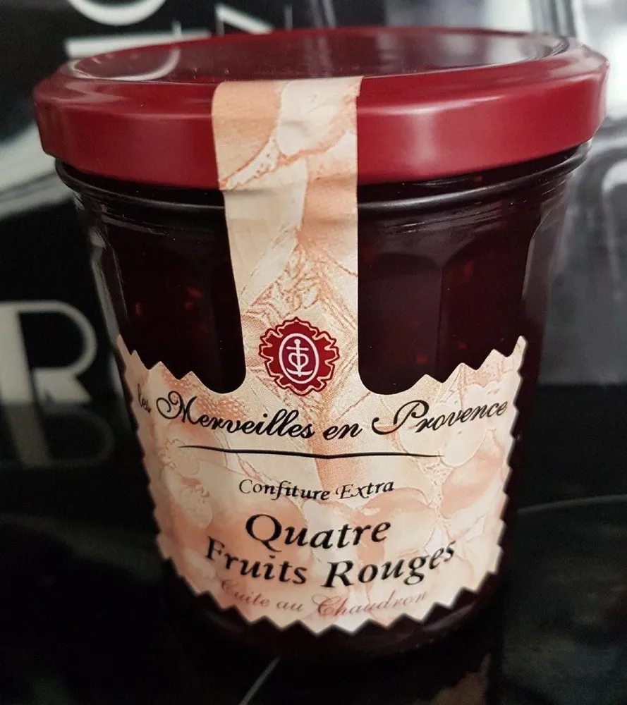 Confiture extra - Quatre fruits rouges